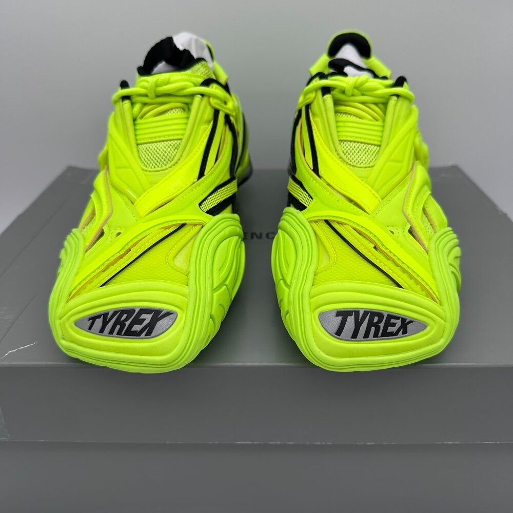 Balenciaga Women's Tyrex Low Top Athleticâ Sneaker, Size EU37/US7, Fluo Yellow - Picture 7 of 15